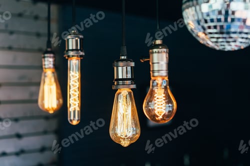 Preview: modern lighting lamps in the interior
