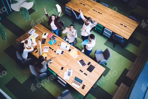 Preview: Successful executives in conference room of office