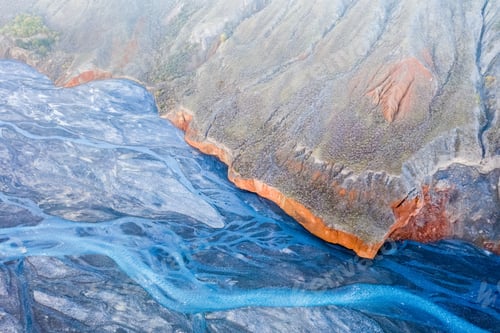 Preview: xinjiang anjihai grand canyon closeup