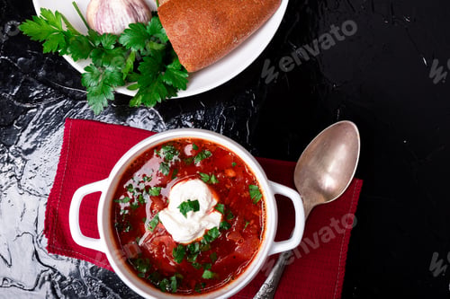 Preview: Ukrainian traditional borsch