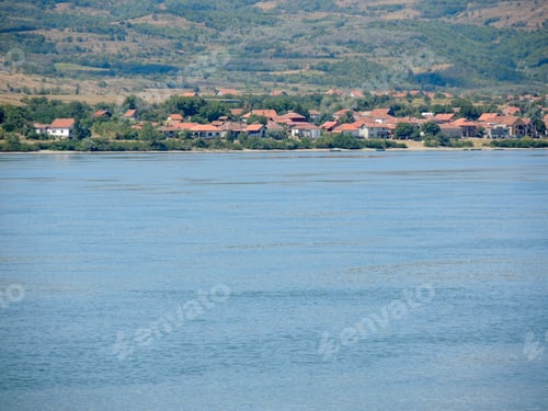 Preview: Closeup view of the Serbian Danube Bank at daylight