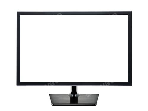 Preview: TV flat screen isolated