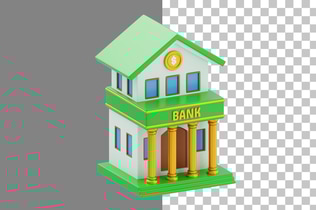 Preview: Private Banking 3D Icon