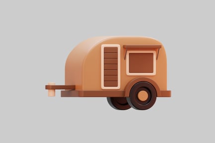 Preview: Minimalist caravan trailer design