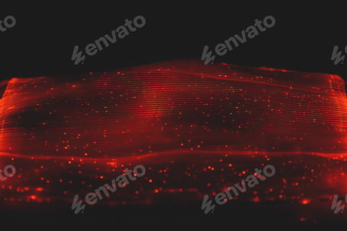 Preview: Led surgical mask in brilliant tones against black background
