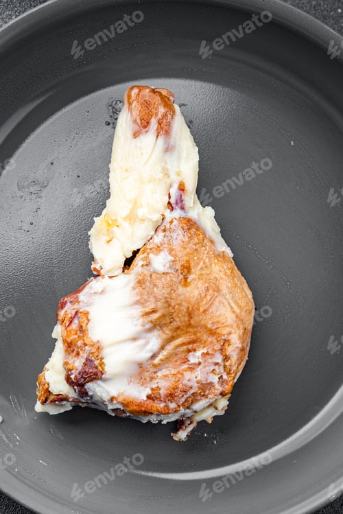 Preview: duck leg half cooked duck meat confit fresh delicious healthy eating cooking appetizer meal food
