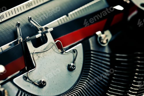 Preview: Old Vintage Antique Typewriter