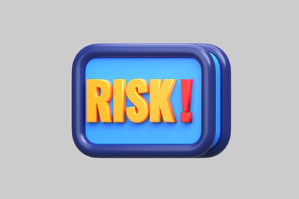 Preview: Risk sign business alert