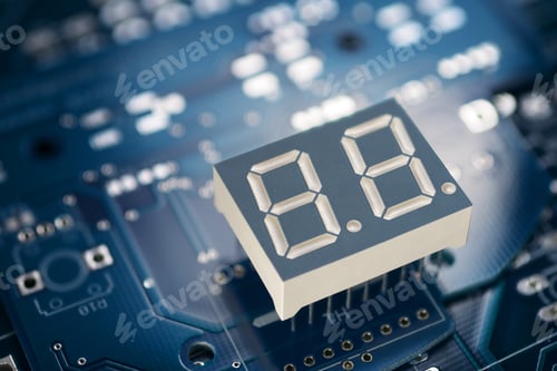 Preview: Printed circuit board and display