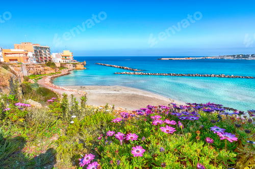 Preview: Otranto - coastal town in Puglia with turquoise sea
