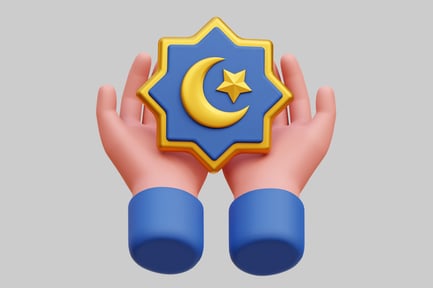 Preview: Celebrate Ramadan With Golden Moon And Star