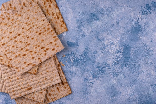 Preview: Traditional Jewish bread matzo for Passover