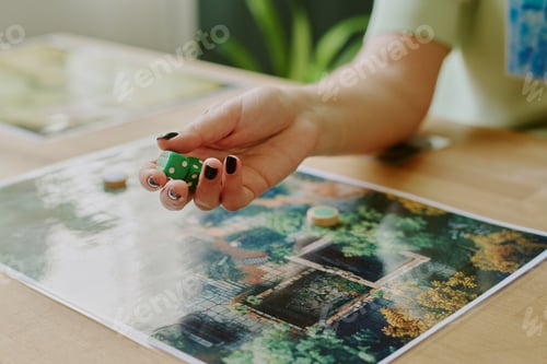 Preview: Female Hand Holding Dice