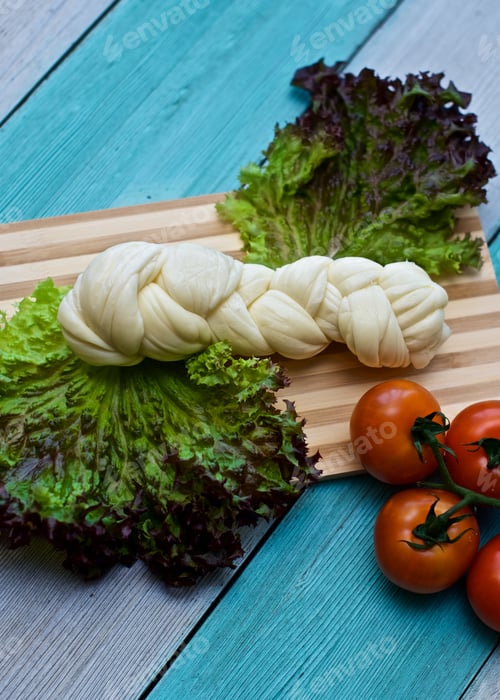 Preview: Homemade suluguni cheese braid