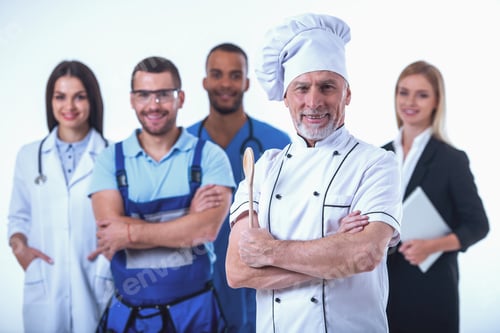 Preview: People of different professions
