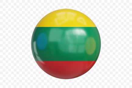 Preview: 3D Lithuania Flag