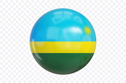 Preview: 3D Rwanda Flag