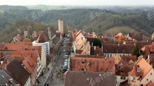 Preview: Castle tower of Rothenburg ob der Tauber