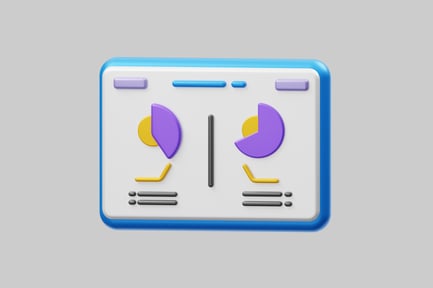 Preview: Data chart board asset