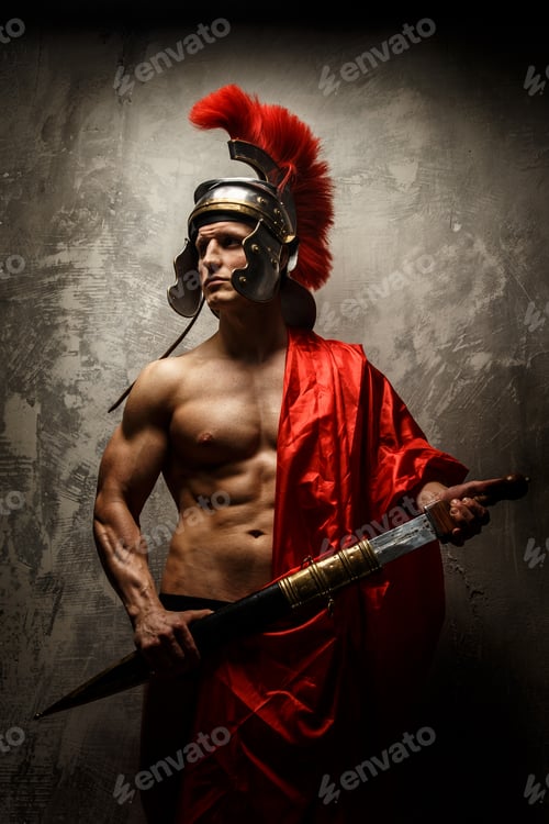 Preview: The Roman in an armor.