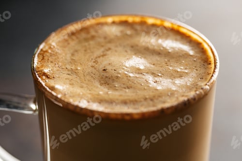 Preview: Coffee cinnammon drink with milk