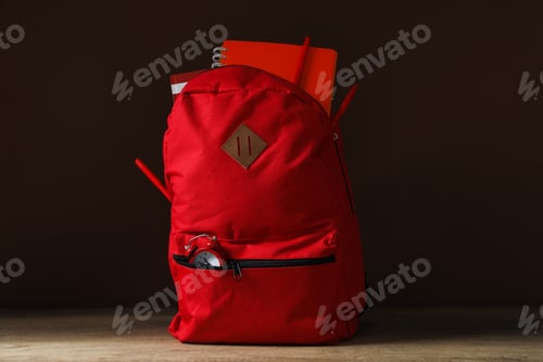 Preview: Concept of school education with school accessories