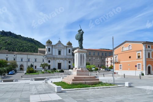 Preview: The Campania village of Cerreto Sannita, Italy.