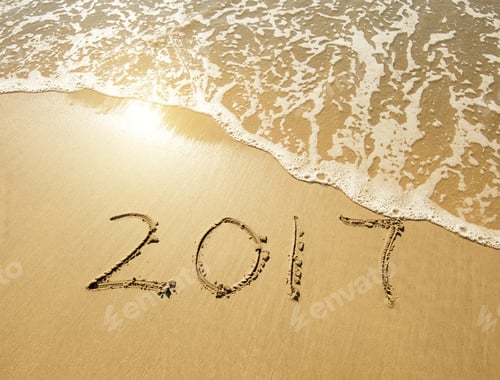 Preview: 2017 Written In Sand Write On Tropical Beach