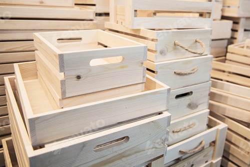 Preview: Wooden crates