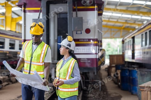Preview: Engineers use blueprints for rail maintenance and troubleshooting to ensure safe train operations.