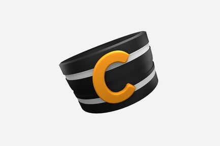 Preview: Captain Armband Clean 3D Illustration