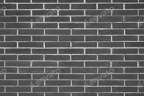 Preview: black brick wall texture pattern background