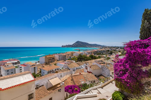 Preview: White village Altea in Spain