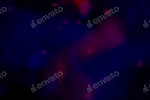 Preview: Red bokeh patterned on a dark blue background
