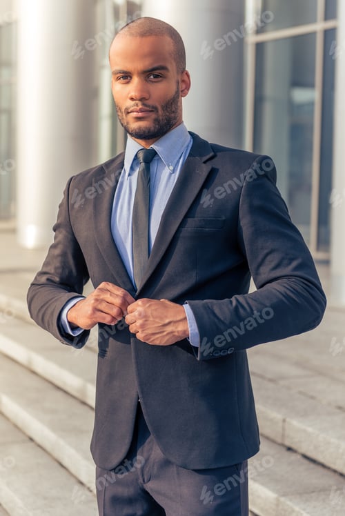 Preview: Afro American businessman