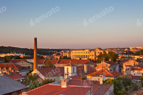 Preview: Pula, Croatia cityscape