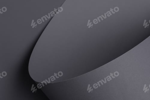 Preview: abstract dark grey background made of paper