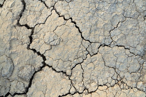 Preview: Landscape with cracked land