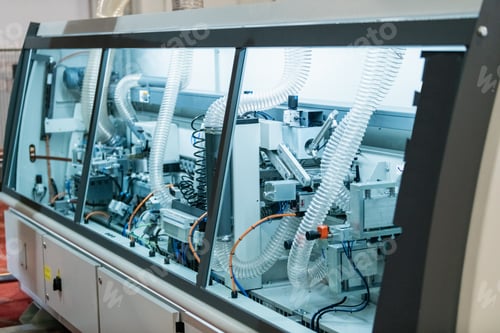 Preview: Woodworking portable edge banding machine.