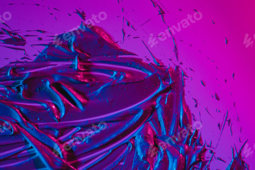 Preview: Puddle of neon paint