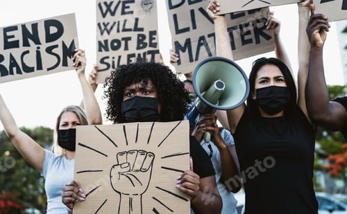 Preview: Activist movement protesting against racism and fighting for equality