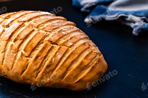 Preview: Freshly made bread with rustic style.