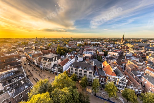 Preview: Skyline of historic Groningen city