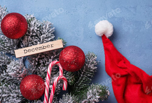 Preview: Christmas or New year festive background