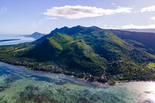 Preview: Discover stunning landscapes of Rivire Noire in Mauritius with lush mountains and vibrant coastline