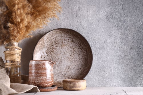 Preview: organic ceramic dishes, plates, cups