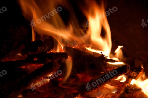 Preview: Flaring bonfire