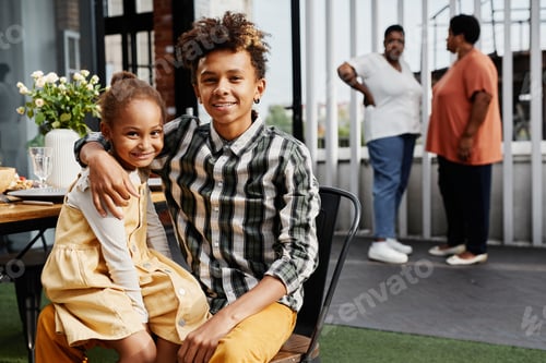 Preview: Brother and Sister at Family Gathering