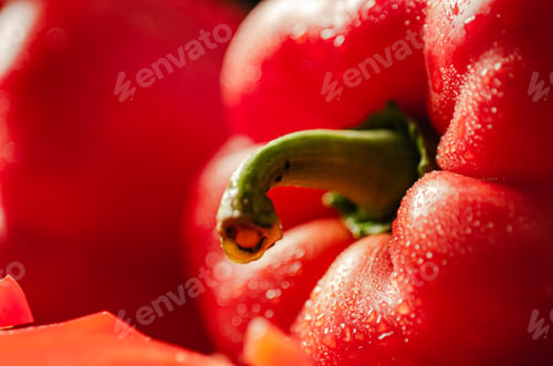 Preview: Fresh sweet pepper .