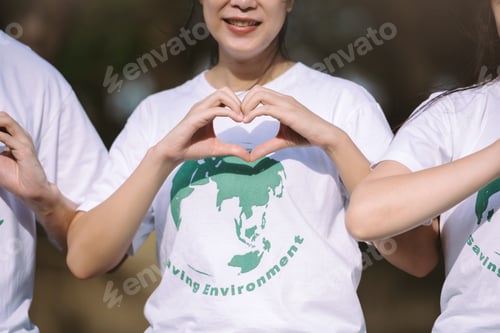 Preview: Heart of volunteer spirit, Concept of volunteering community charity social work